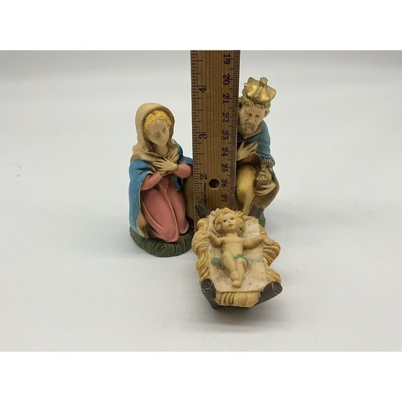 Italian Vintage Nativity 6pc - Picture 6 of 16